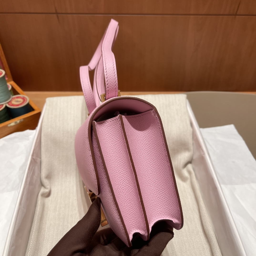 에르메스 콘스탄스18 모브실베스트레 금장 앱송